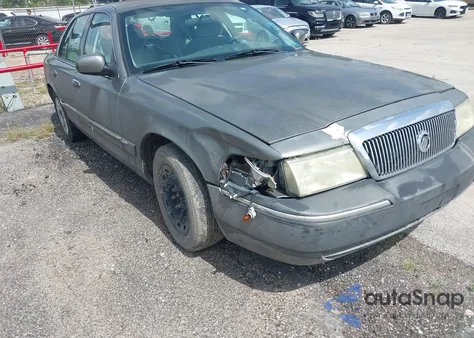 2004 Mercury Grand Marquis Gs from USA, damaged, VIN 2MEFM74W64X676688